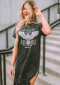 Won't You Fly High Free Bird Graphic Maxi 