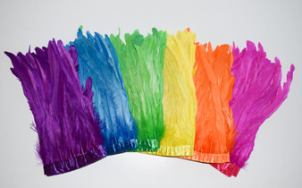 1 Yard Coque Feathers 10-12 Inches