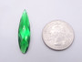 20 Pieces - 9 x 36 mm Teardrop Stone - Green 