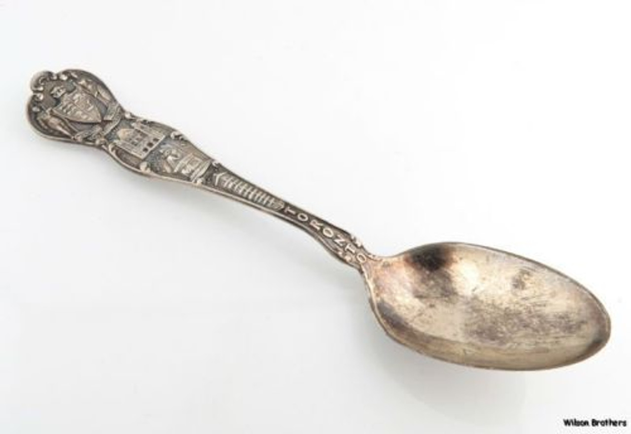 Toronto Canada Souvenir Spoon Sterling Silver Collectible Crest