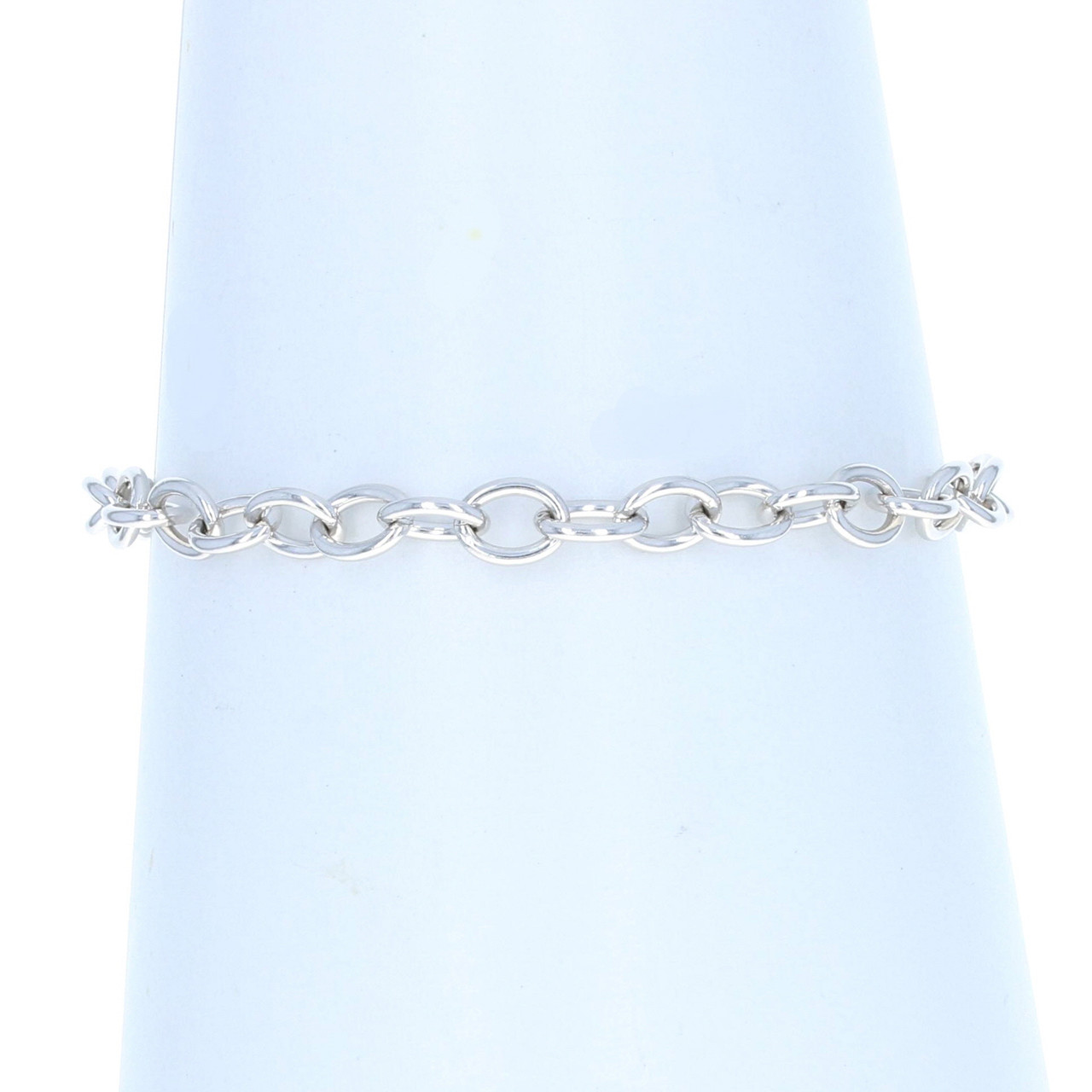 Women's Fancy 925 Sterling Silver Necklace and Bracelet Set