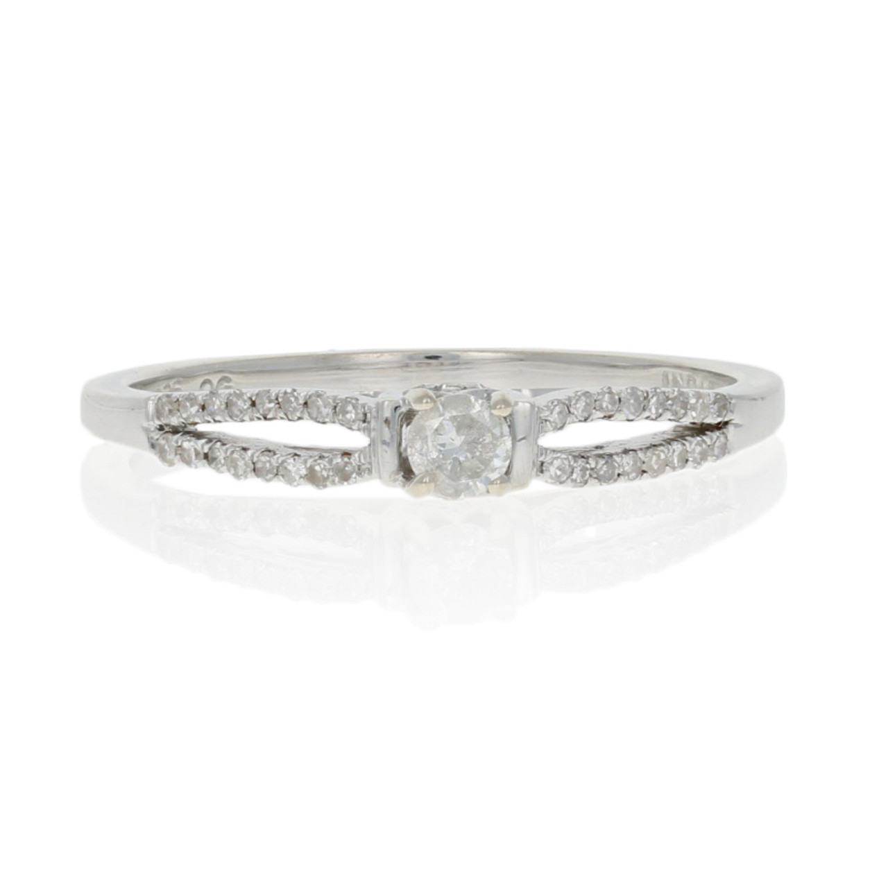 The Promise round brilliant diamond ring