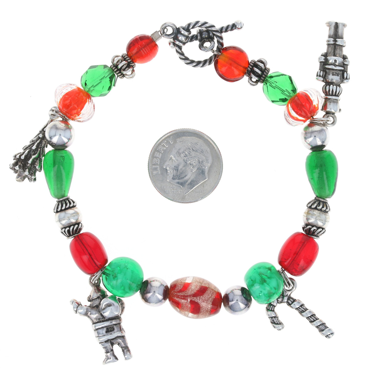 Vintage Charms Christmas in July Charm Bracelet