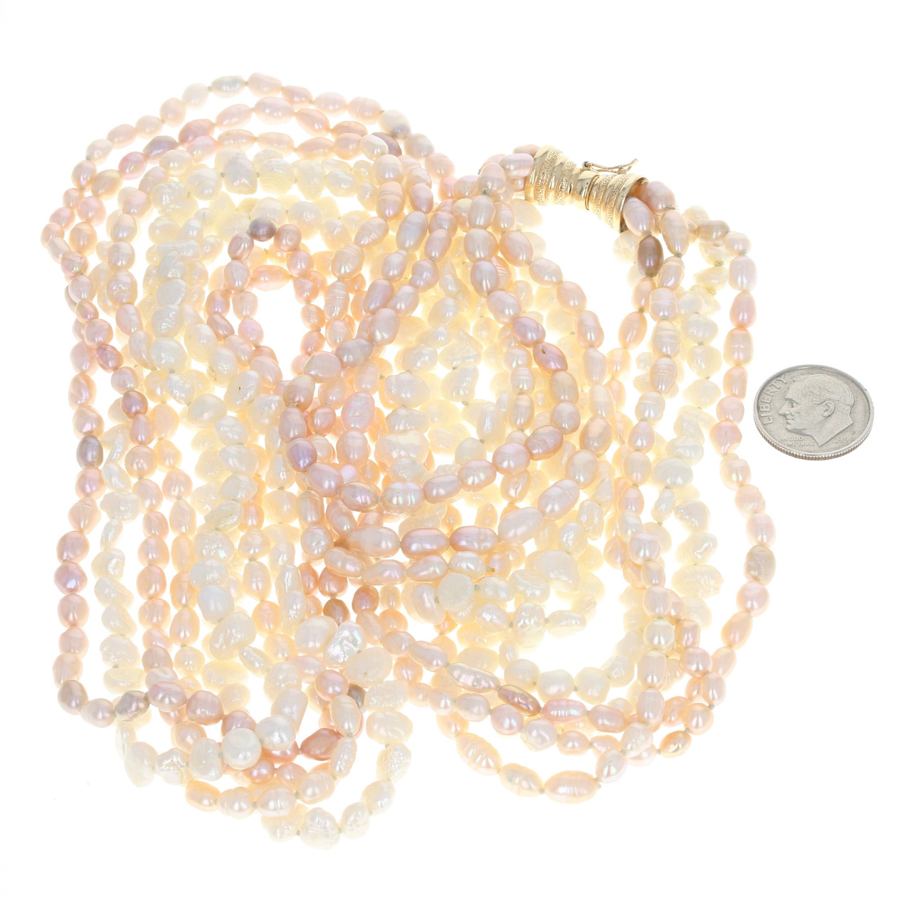 Freshwater Keshi Pearl Necklace 29
