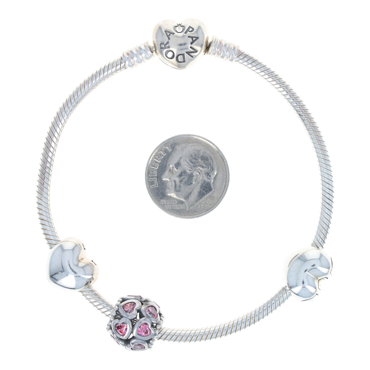 New Pandora From the Heart Ltd Charm Bracelet Gift Set USB793019 Sterling - Wilson Brothers Jewelry