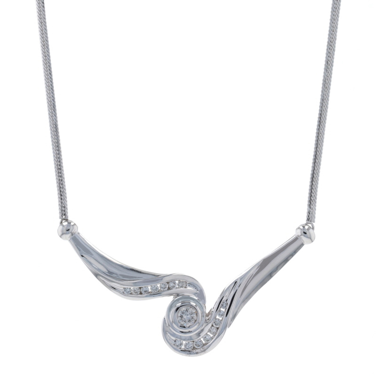 Spiral Corded 16-18 Necklace