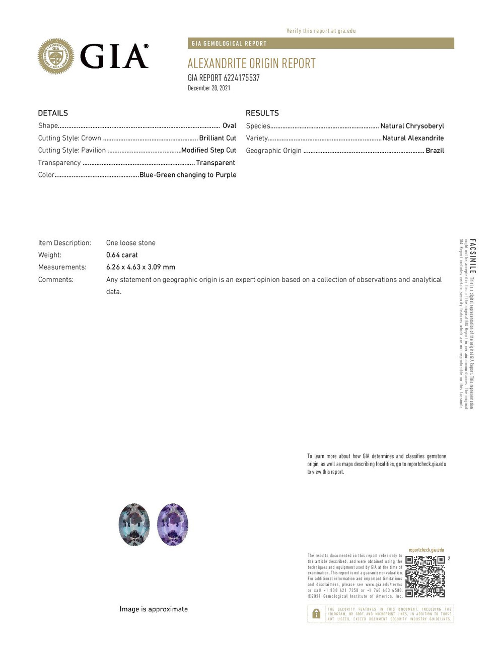 Le vian certificate of on sale authenticity