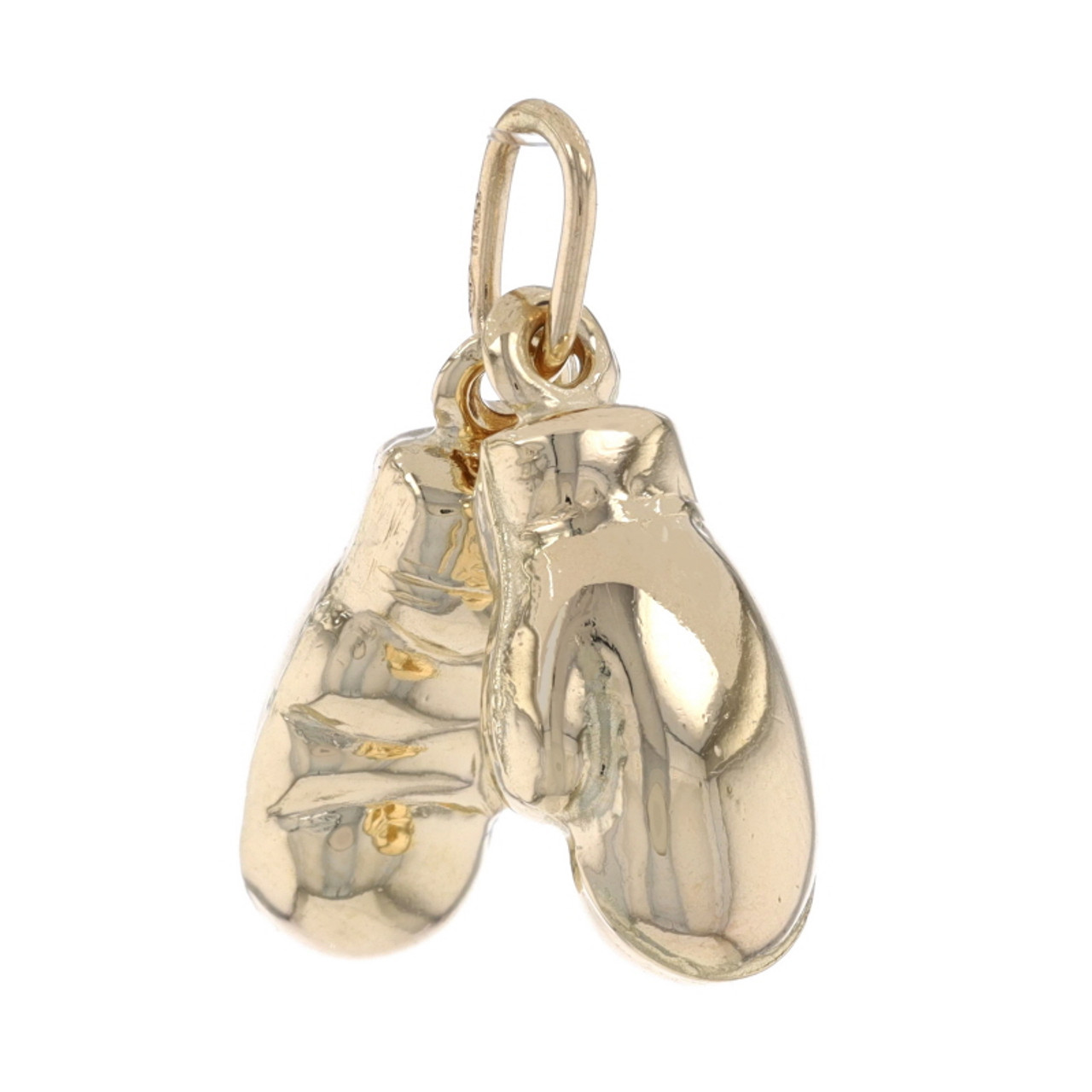 Yellow Gold Boxing Gloves Charm - 14k Boxing Sports