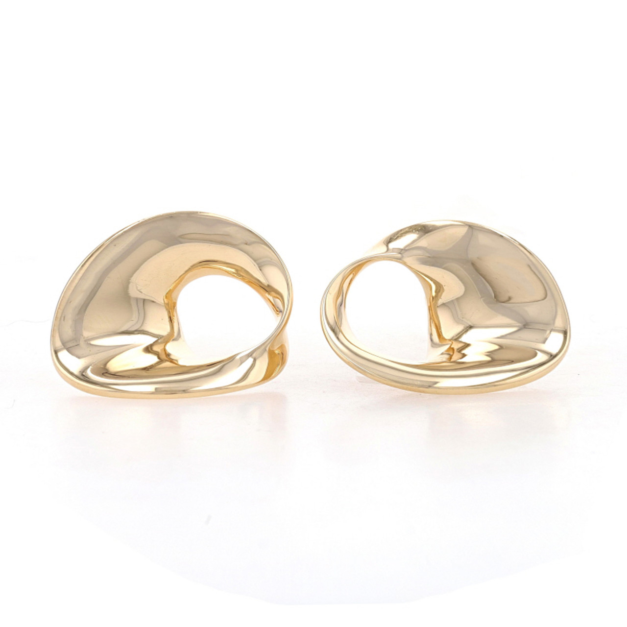 Georg Jensen Men's Cufflinks - Yellow Gold 18k Abstract Circles