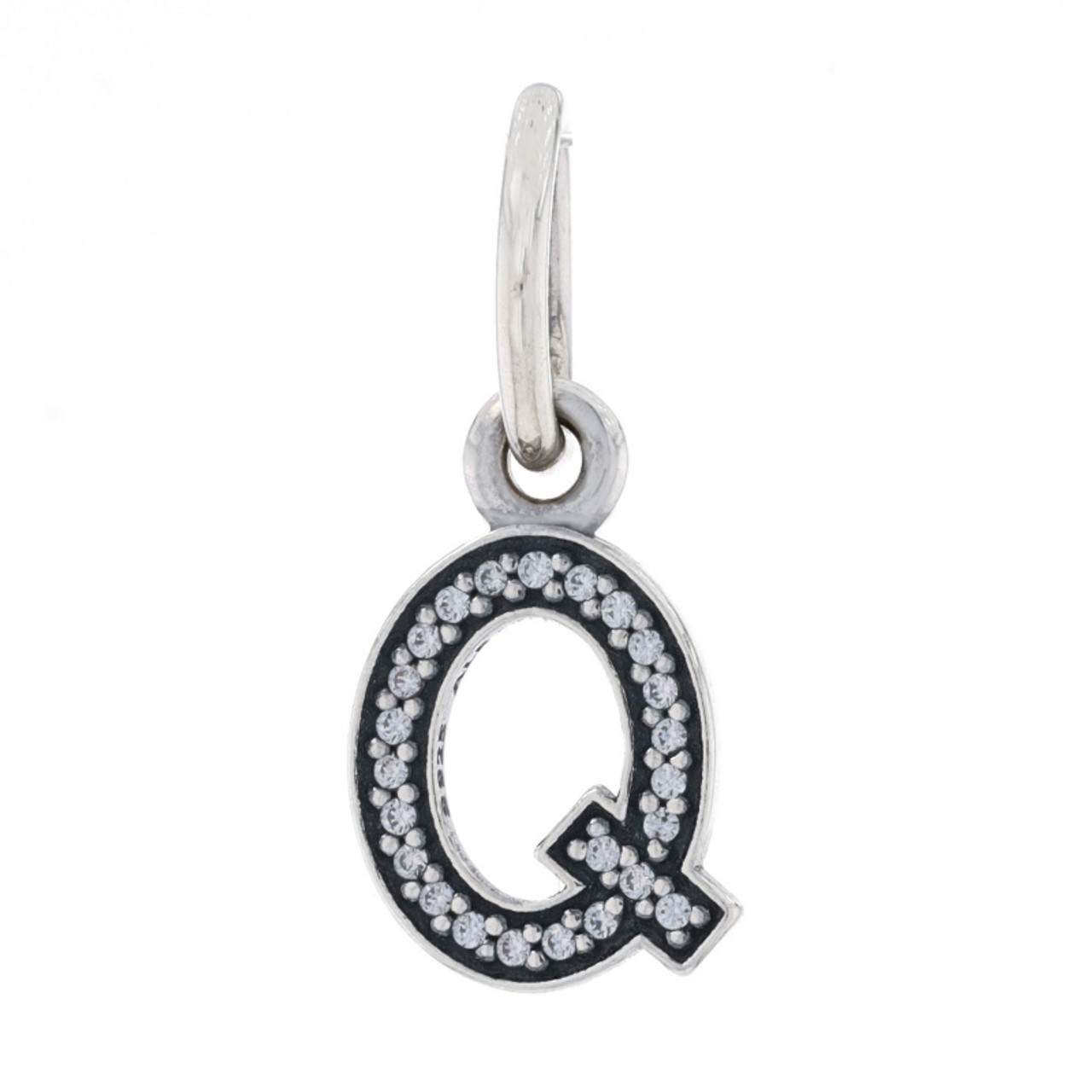 Links of London Serling Silver & Diamond Letter Charms I Q U Z RRP