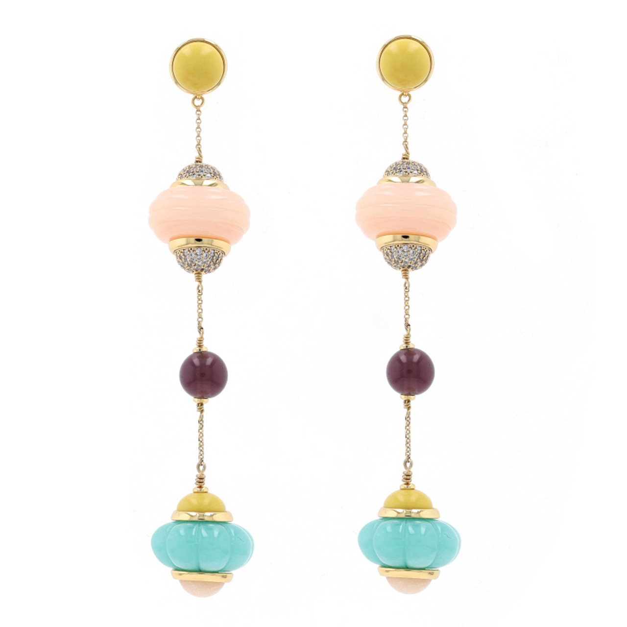 Rocksbox: On the Dot Linear Earrings by Kate Spade