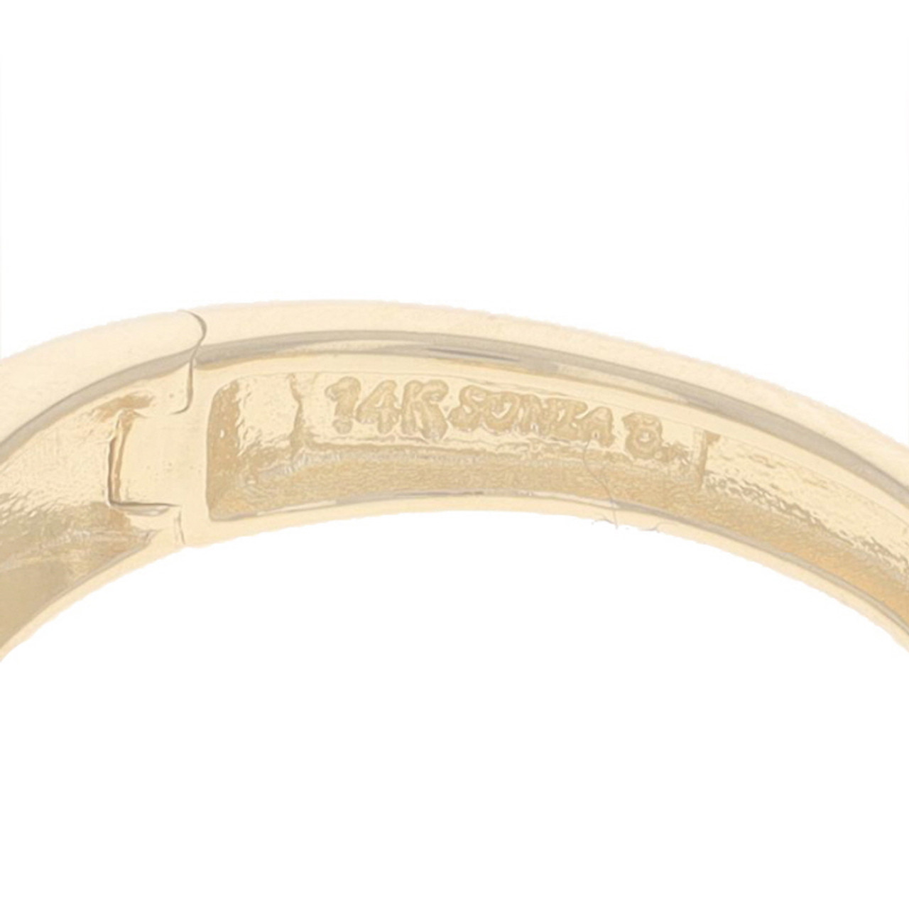 【R&B】Sonya Sonia B Multi Tone Solid 18K Gold Seven Row Pave Diamond