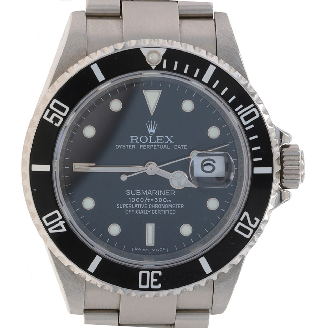 趣味・スポーツ・実用 OYSTER PERPETUAL SUBMARINER Rolex Oyster Perpetual Submariner Men's Watch 16610
