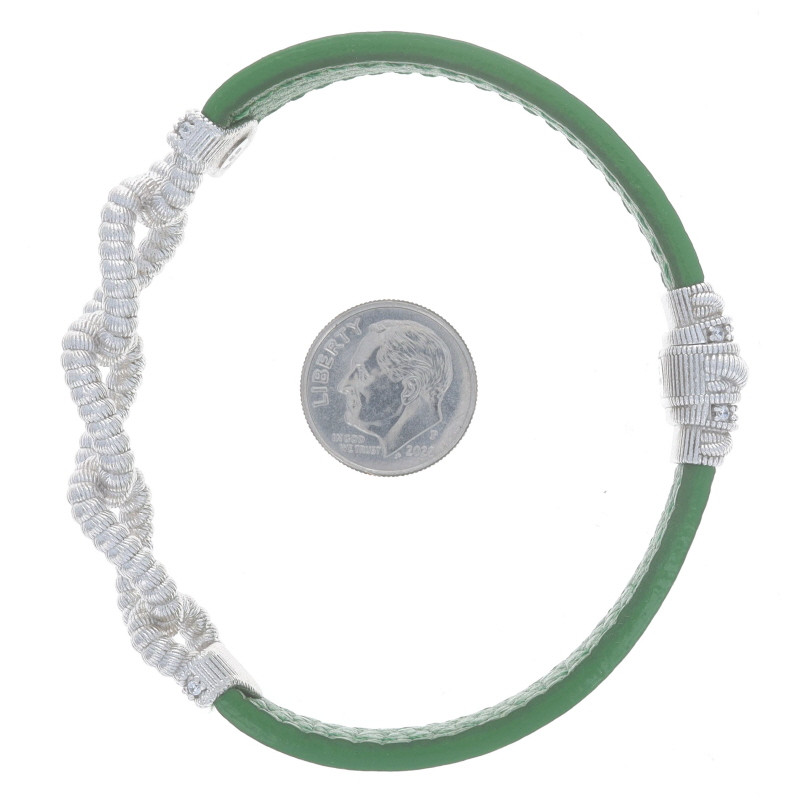 Judith Ripka Verona Curb Link CZ Bracelet 7 1/4