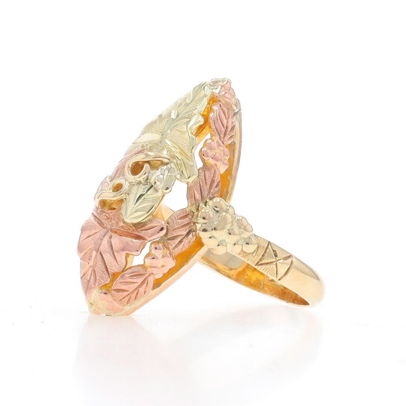 J. Co. Black Hills Gold Statement Ring - Yellow Gold 10k & 12k