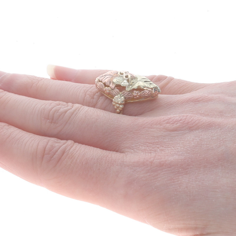 J. Co. Black Hills Gold Statement Ring - Yellow Gold 10k & 12k