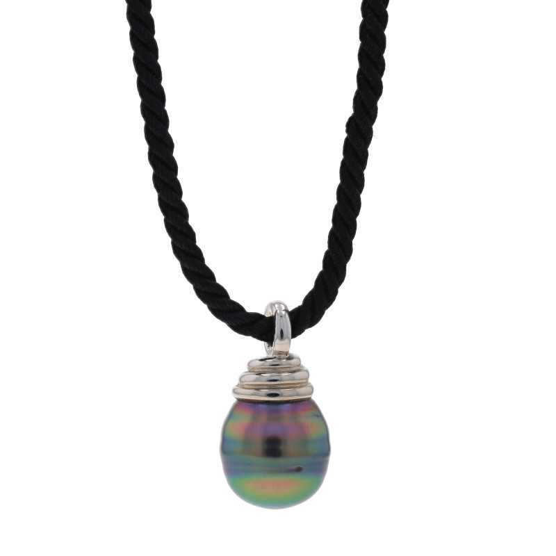 Tiffany & Co. Tahitian Pearl Pendant Necklace 39