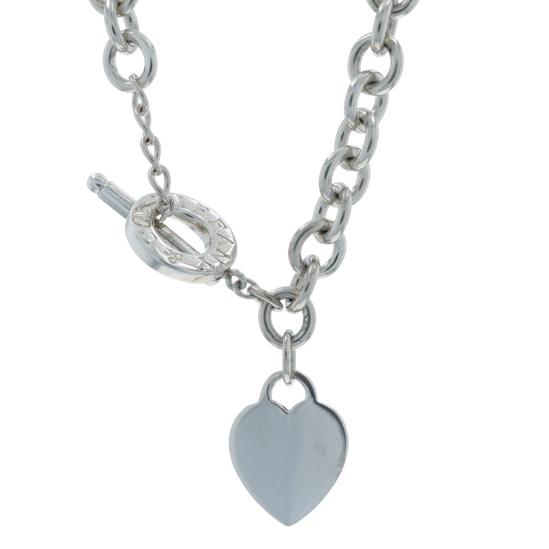 Tiffany & Co Return to Tiffany Heart Tag Toggle Necklace 16