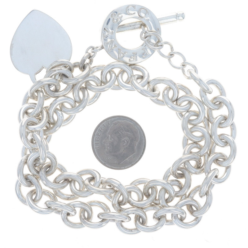 Tiffany & Co Return to Tiffany Heart Tag Toggle Necklace 16