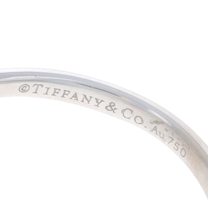 Tiffany & Co. Bow Diamond Band - White Gold 18k Round Brilliant
