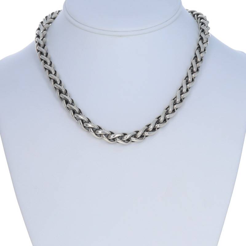 David Yurman 8mm Wheat Chain Necklace 17
