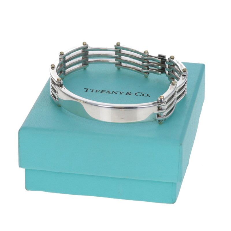 Tiffany & Co. Gatelink ID Men's Identification Bracelet 8 1/2