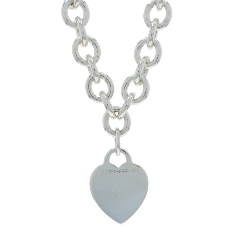 Tiffany & Co. Return to Tiffany Heart Necklace 15 1/2