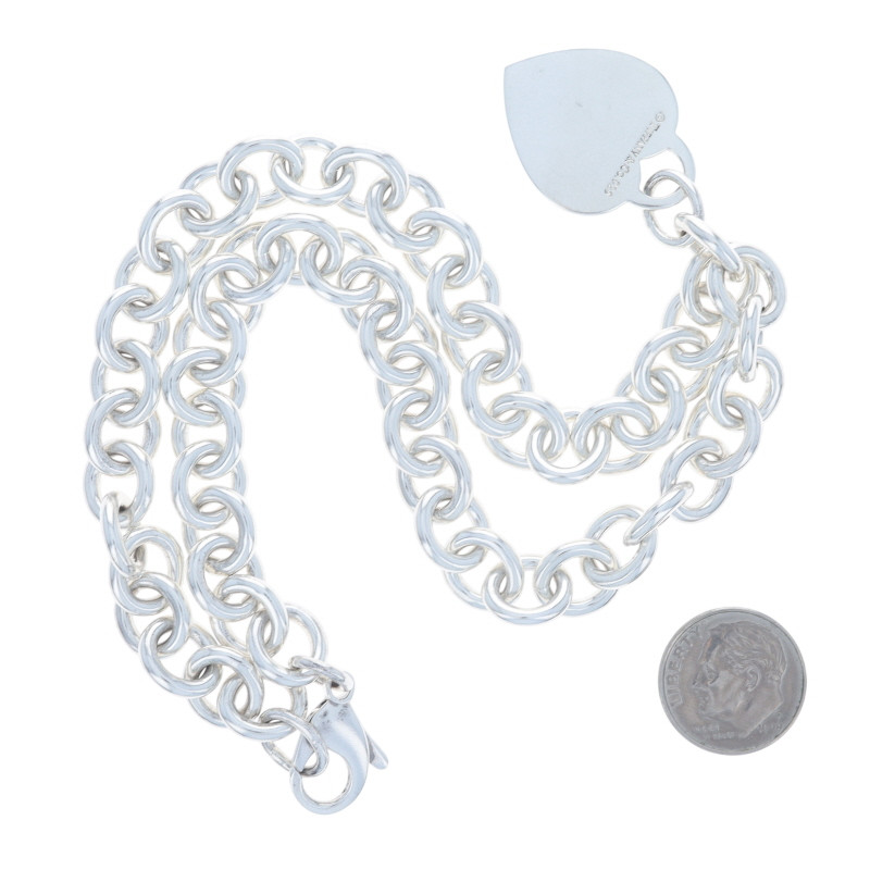 Tiffany & Co. Return to Tiffany Heart Necklace 15 1/2