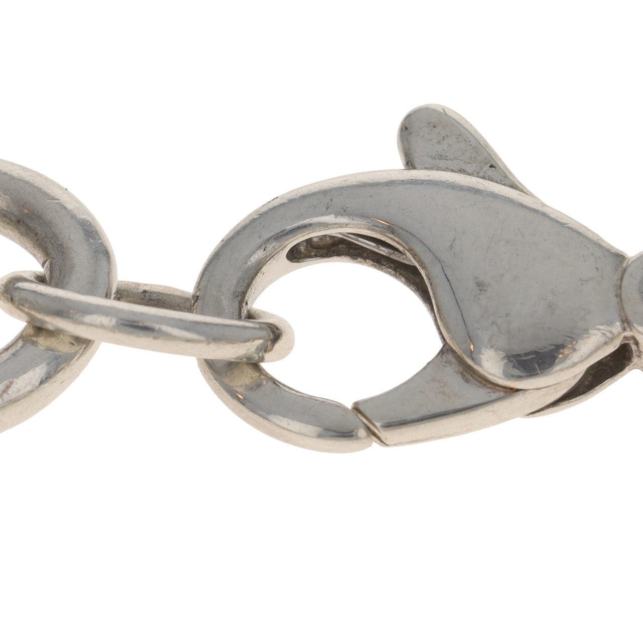 Tiffany & Co. Return to Tiffany Round Tag Charm Bracelet 7 1/4