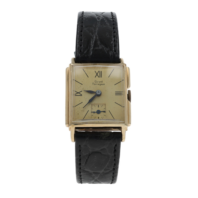 Girard-Perregaux 1940s Tank Men's Watch - Yellow Gold 14k Manual