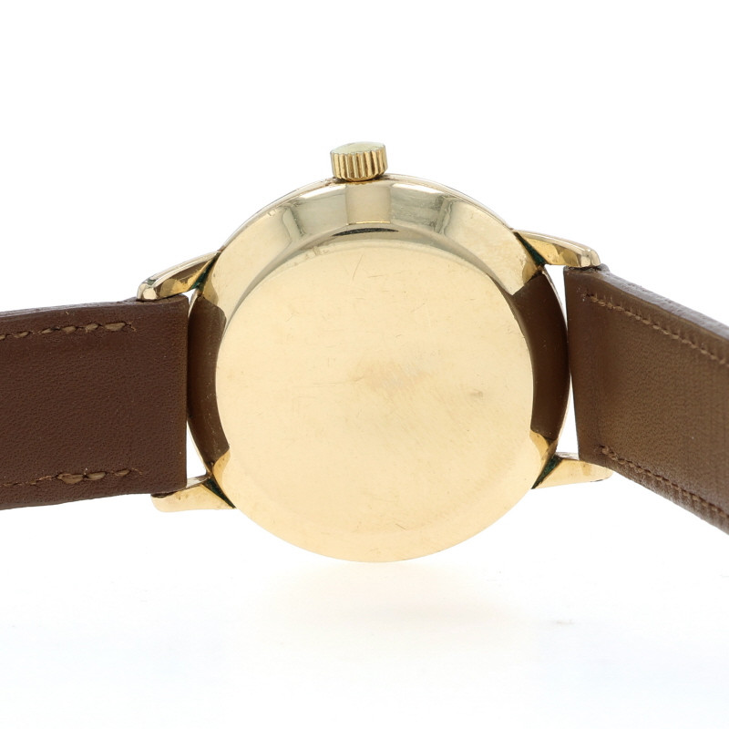 Yellow Gold Omega 1960s Men's Watch 14715 - 14k Vintage - Wilson