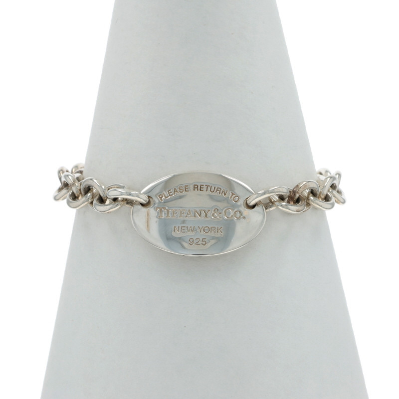 Tiffany & Co. Return to Tiffany Oval Tag Bracelet 7 1/4