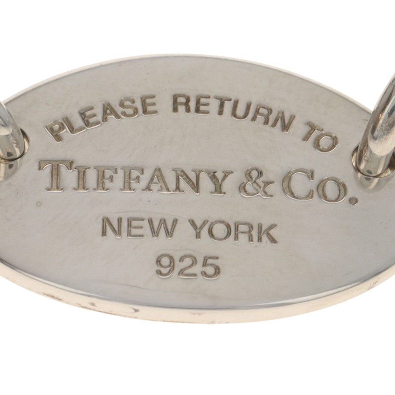 Tiffany & Co. Return to Tiffany Oval Tag Bracelet 7 1/4