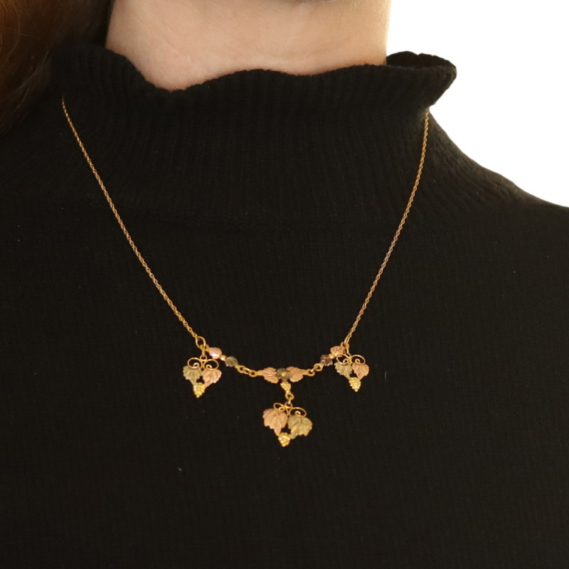 Landstrom's Black Hills Gold Necklace 18