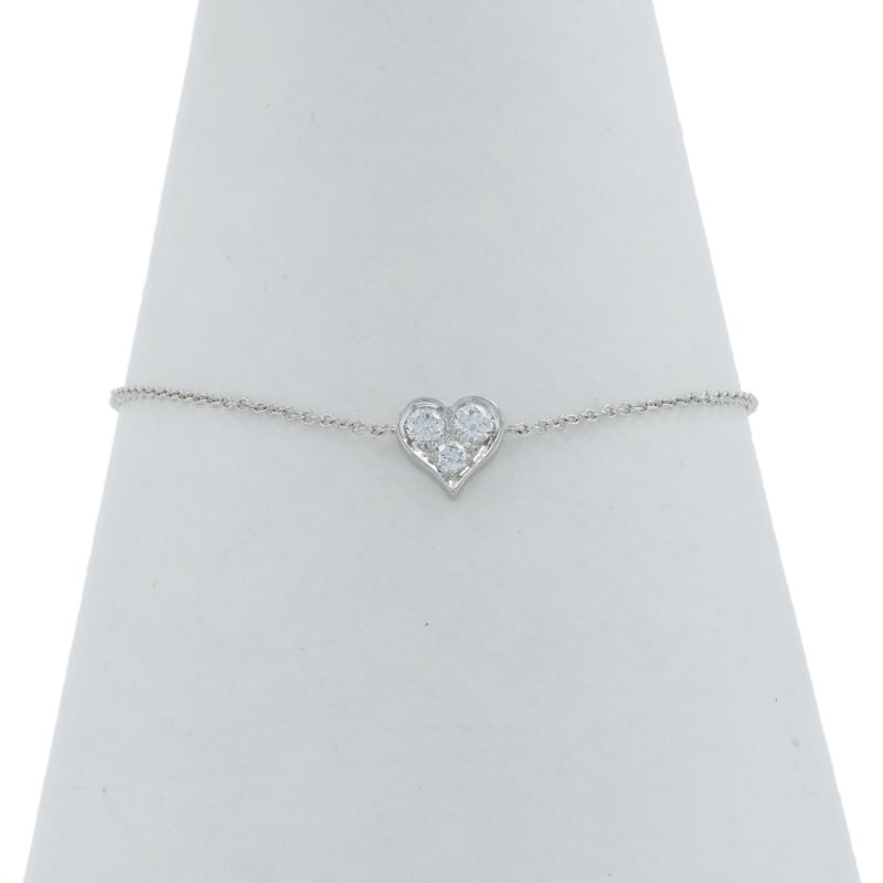 らららんど　TIFFANY&Co. Tiffany & Co. Heart Diamond Station Bracelet 6