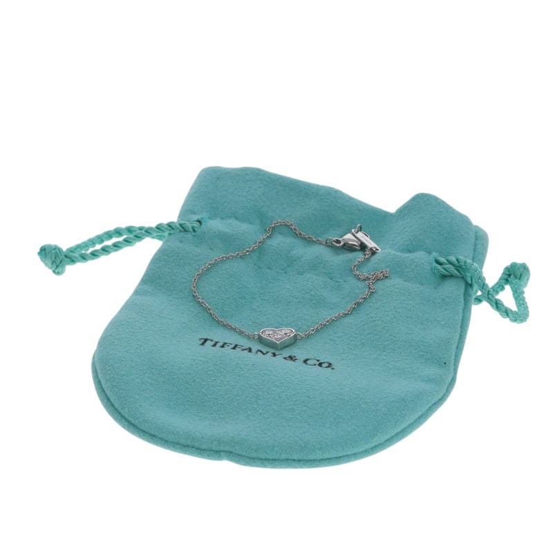 らららんど　TIFFANY&Co. Tiffany & Co. Heart Diamond Station Bracelet 6