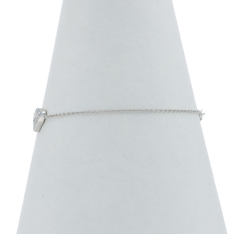 Tiffany & Co. Heart Diamond Station Bracelet 6