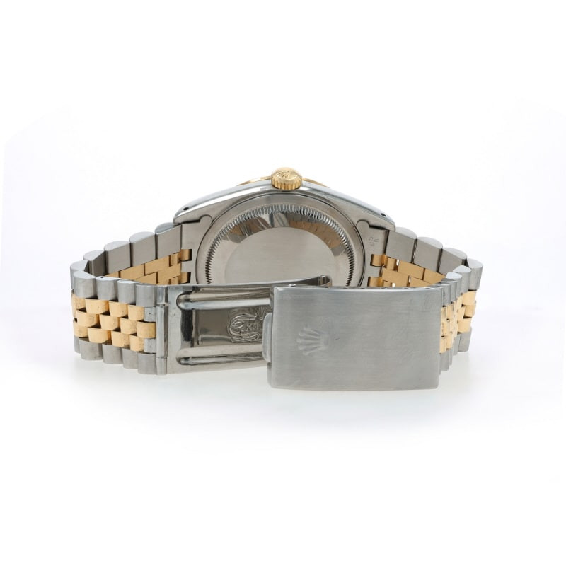 Rolex Datejust Men's Watch 16233 Stainless Steel Yellow Gold 18k