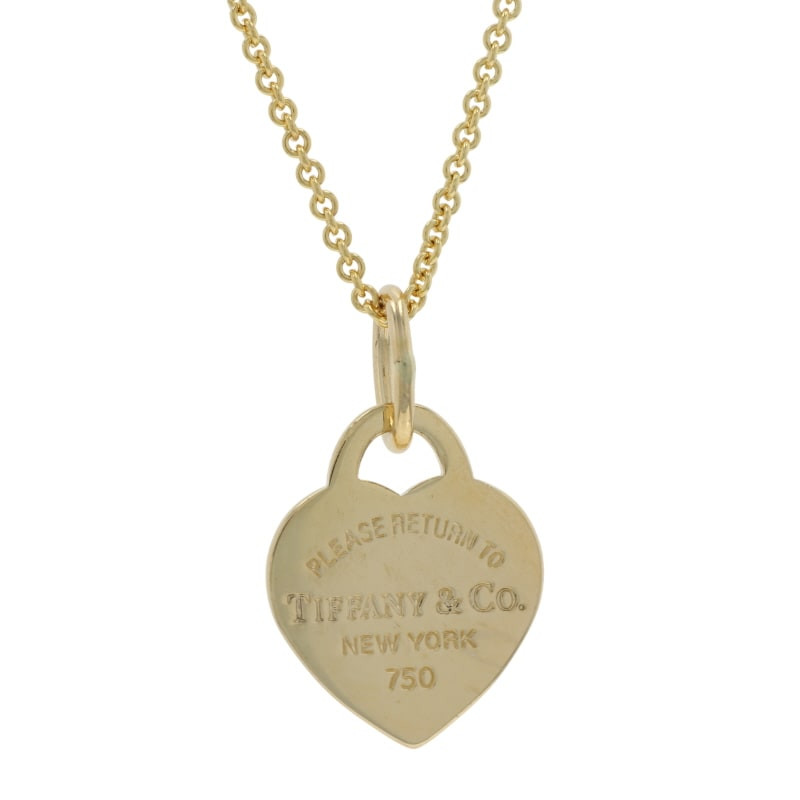 Tiffany & Co. Return to Tiffany Heart Tag Necklace 24