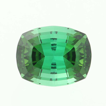 6.14ct Tourmaline Gemstone - Cushion Cut Blue Green Loose Solitaire 6.14ct Tourmaline Gemstone - Cushion Cut Blue Green Loose Solitaire