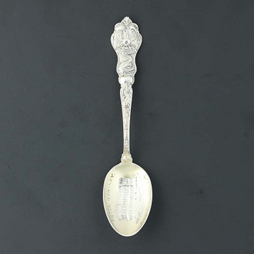 Louisiana Souvenir Spoon - Sterling Silver Hotel Bentley Alexandria 5.25" Louisiana Souvenir Spoon - Sterling Silver Hotel Bentley Alexandria 5.25"