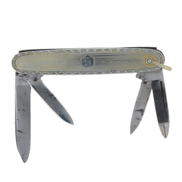 Vintage Pocket Knife - Gold Filled & Stainless Steel Men's Gift Vintage Pocket Knife - Gold Filled & Stainless Steel Men's Gift