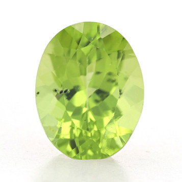 1.96ct Loose Peridot Gemstone - Oval Green Faceted Genuine 8.96mm x 6.95mm 1.96ct Loose Peridot Gemstone - Oval Green Faceted Genuine 8.96mm x 6.95mm