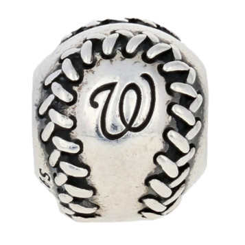 Pandora Washington Nationals Charm Ster Baseball NEW Authentic 790969-G030 Retd Pandora Washington Nationals Charm Ster Baseball NEW Authentic 790969-G030 Retd