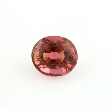 2.61ct Loose Tourmaline Gemstone - Oval Pink Genuine (CHIPPED) As Is 2.61ct Loose Tourmaline Gemstone - Oval Pink Genuine (CHIPPED) As Is