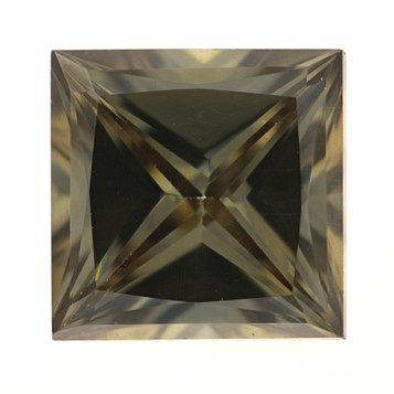 Loose Moissanite - Princess Cut 11.57ct Fancy Brown Solitaire Loose Moissanite - Princess Cut 11.57ct Fancy Brown Solitaire
