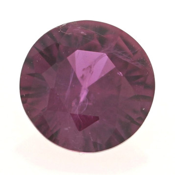 Loose Ruby - Round Diamond Cut .67ct Pinkish Red Solitaire Loose Ruby - Round Diamond Cut .67ct Pinkish Red Solitaire