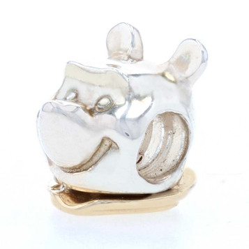 NEW Chamilia Disney "Pooh" Charm - 14k Yellow Gold Sterling Silver DIS-204 NEW Chamilia Disney "Pooh" Charm - 14k Yellow Gold Sterling Silver DIS-204