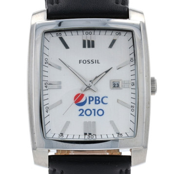 Fossil Men's Pepsi Wristwatch PR-5324 - Stainless Steel Quartz PBC 2010 Fossil Men's Pepsi Wristwatch PR-5324 - Stainless Steel Quartz PBC 2010