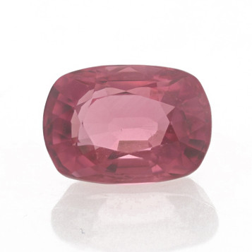 Loose Tourmaline - Cushion 3.53ct Pink Solitaire Loose Tourmaline - Cushion 3.53ct Pink Solitaire
